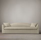 Thumbnail for your product : Restoration Hardware 10' Belgian Camelback Slipcovered Sofa