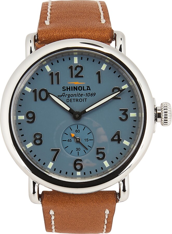 Shinola Runwell 41mm Watch in Grey