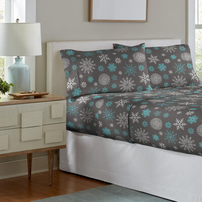 Celeste Home 190 GSM Geometric 100% Cotton Sheet Set