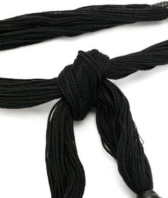 Saint Laurent Tassel Knot Belt