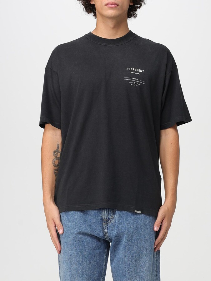 Represent T-Shirt Men color Black