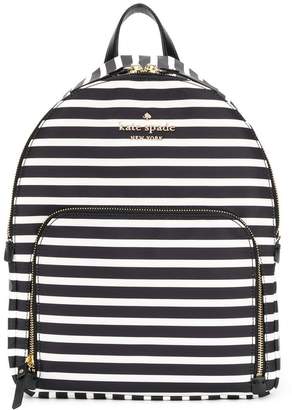 Kate Spade striped backpack