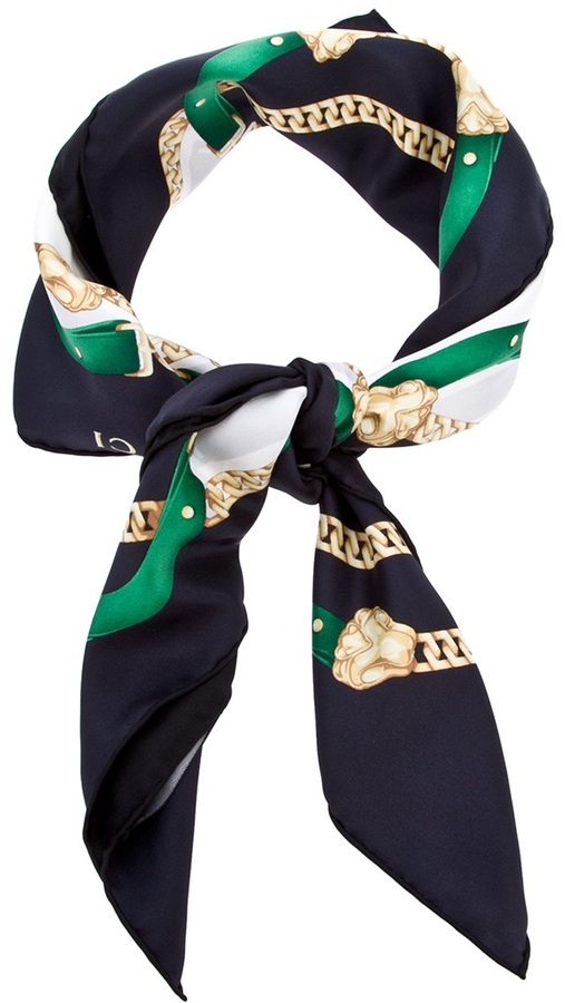 Gucci print scarf ShopStyle Accessories