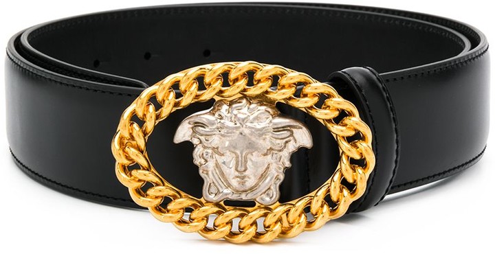 versace buckle belt
