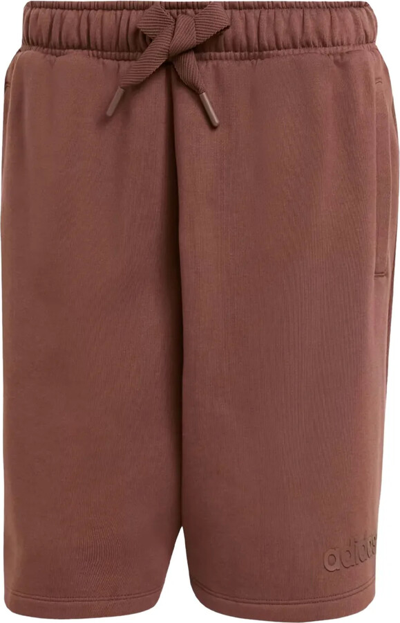 adidas Essentials logo-print fleece shorts