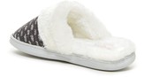 Thumbnail for your product : Gold Toe Metallic Knit Faux Fur Lined Slide Slipper