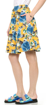 Thumbnail for your product : Marc by Marc Jacobs Jerrie Rose Poplin Skirt