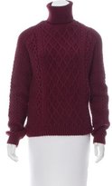 Thumbnail for your product : Balenciaga Aran Knit Turtleneck Sweater