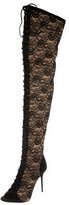 Thumbnail for your product : Giuseppe Zanotti Lace Over-The-Knee Boots w/ Tags