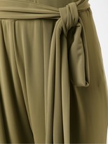 Thumbnail for your product : Andrea Marques Drape Tapered Trousers