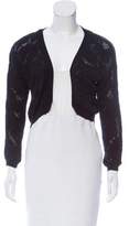 Thumbnail for your product : Giambattista Valli Crop Open Front Cardigan w/ Tags