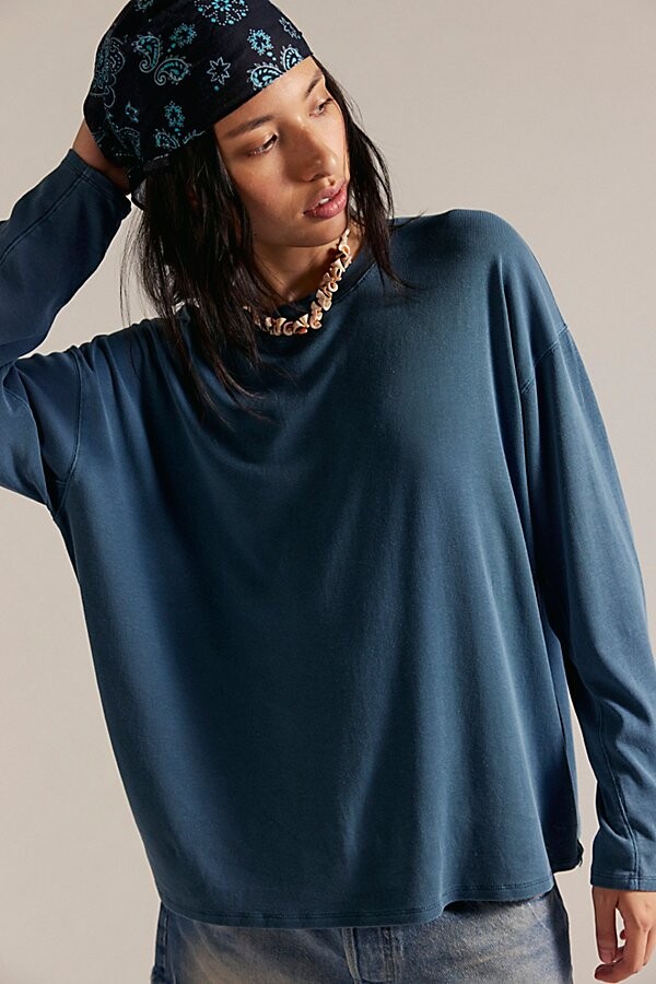 Free People We The Free Lola Long Sleeve Tee
