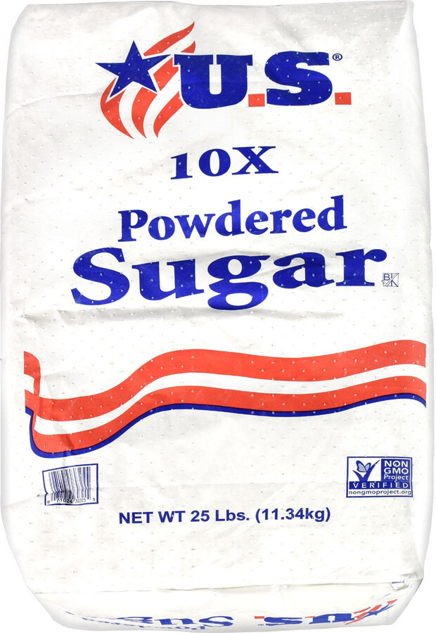 U.S. U. S. Powdered Sugar (25 lbs.)