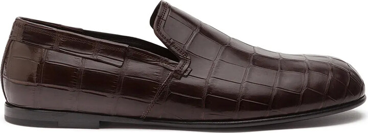 crocodile loafers mens