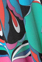 Thumbnail for your product : Emilio Pucci Pleated Printed Jersey Mini Dress