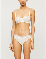 Thumbnail for your product : Passionata Manhattan half-cup mesh bra