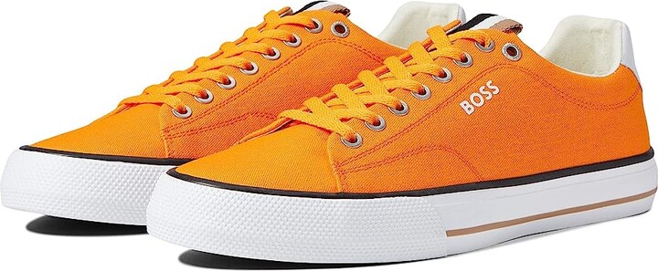 HUGO BOSS Aiden Low Top Sneakers (Sun Orange) Men's Shoes - ShopStyle