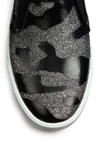 Thumbnail for your product : Jimmy Choo Glitter & Patent Leather Camo Demi Skate Shoes