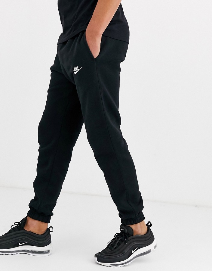 Nike Club casual fit cuffed sweatpants 