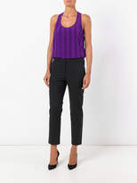Thumbnail for your product : Nina Ricci perforated detailing tank