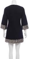 Thumbnail for your product : Burberry Embellished Wool Dress
