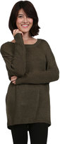 Thumbnail for your product : Elan Skeleton Sweater in Olive