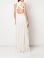 Thumbnail for your product : Dundas Cross-Back Pleated Dress