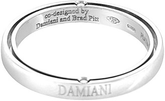 Damiani Platinum 0.03 Ct. Tw. Diamond Ring
