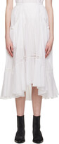 White Mugiana Maxi Skirt 