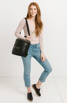 Thumbnail for your product : Fawn Design The Mini Convertible Water Resistant Faux Leather Diaper Bag
