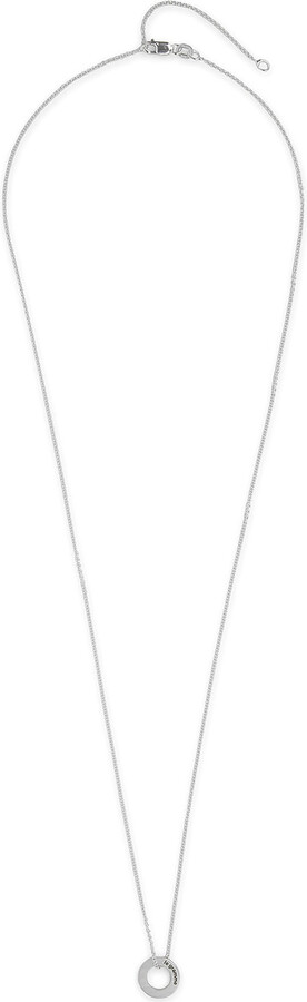 Le Gramme 1.1g Polished and Brushed Sterling Silver Necklace