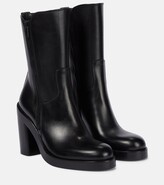 Thumbnail for your product : Ann Demeulemeester Maddy leather ankle boots