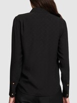 Thumbnail for your product : Gucci Gg Print Silk Crepe Shirt