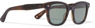 Garrett Leight California Optical Calabar 49 Square-Frame Matte-Acetate Sunglasses