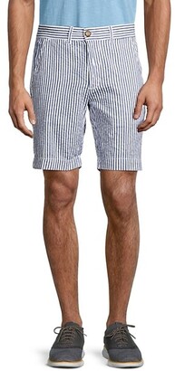 Vintage 1946 Seersucker Striped Shorts