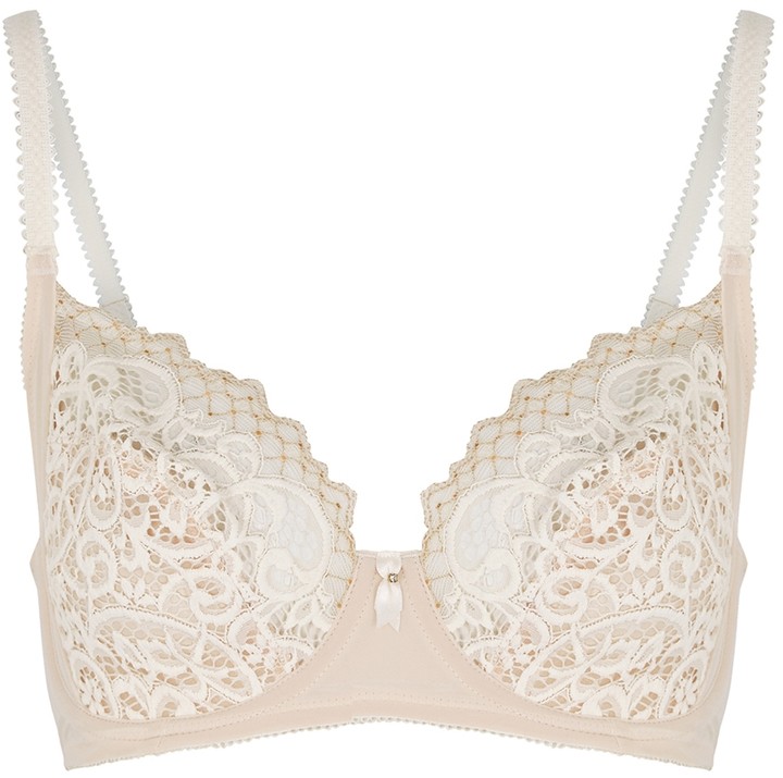 Wacoal Lace Essential ivory underwired bra - D-F cup - ShopStyle ...