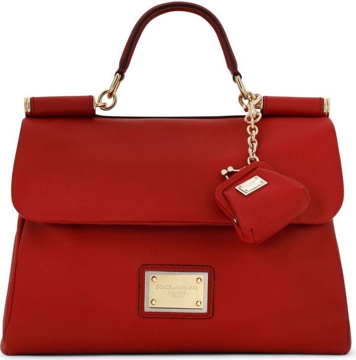 Dolce & Gabbana 'Sicily' Shoulder Bag Women's Red - ShopStyle