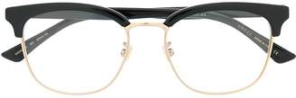 Gucci Eyewear oval frame glasses