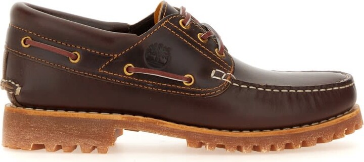 Timberland 3-eye Lug Handsewn Boat Shoe - ShopStyle