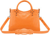 Thumbnail for your product : Balenciaga Classic Town Bag, Tangerine
