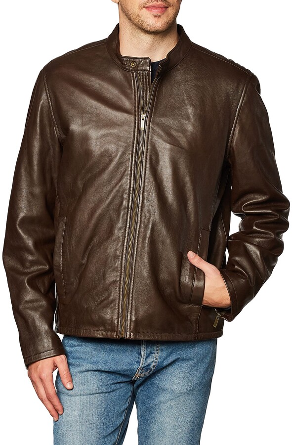 cole haan suede jacket