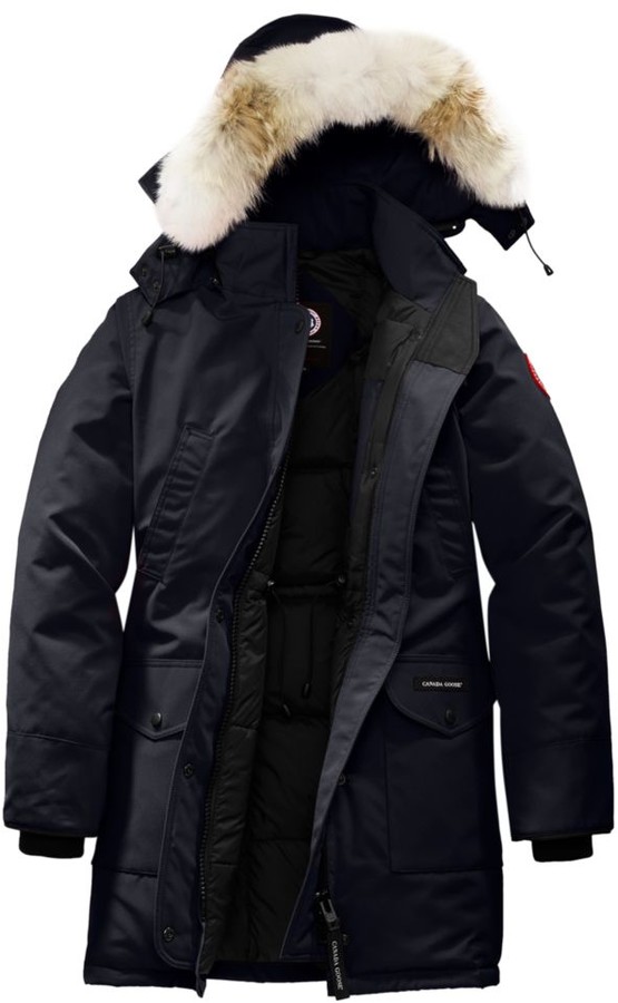 canada goose trillium fur trim parka