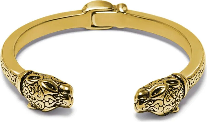 Nialaya Jewelry Panther Hinged Bangle