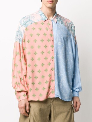 Esteban Cortazar Multi Paisley-Print Shirt