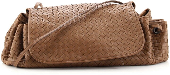 Bottega Veneta Large Intrecciato Leather Shoulder Bag | Shop the 