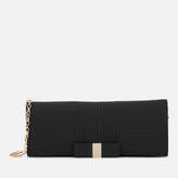 Thumbnail for your product : Ted Baker Women's Emilee Flat Bow Evening Bag - Black