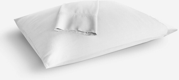 BedgearQueenHyperLinenPillowcaseSetWhite