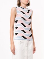 Thumbnail for your product : CK Calvin Klein Knitted Sleeveless Top