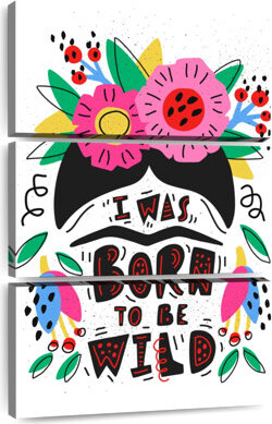 Trinx Keiraleigh Wild Floral Frida Kahlo