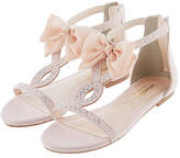 Thumbnail for your product : Monsoon Chiffon Bow Sparkle Sandals